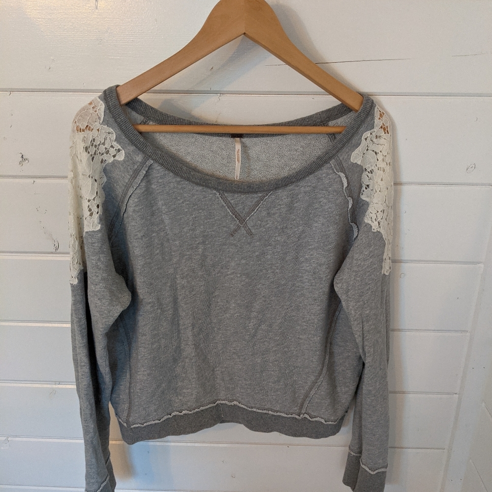 Free people sweatshirt